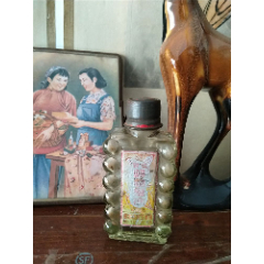 民国青岛蝶兰牌发油瓶青岛老工业产品青岛老物件(se78634334)_7788收藏__收藏热线