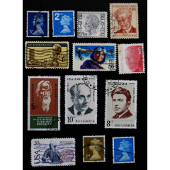 外国邮票----美国英国保加利亚等国人物邮票（信销票）(se78635460)_7788收藏__收藏热线