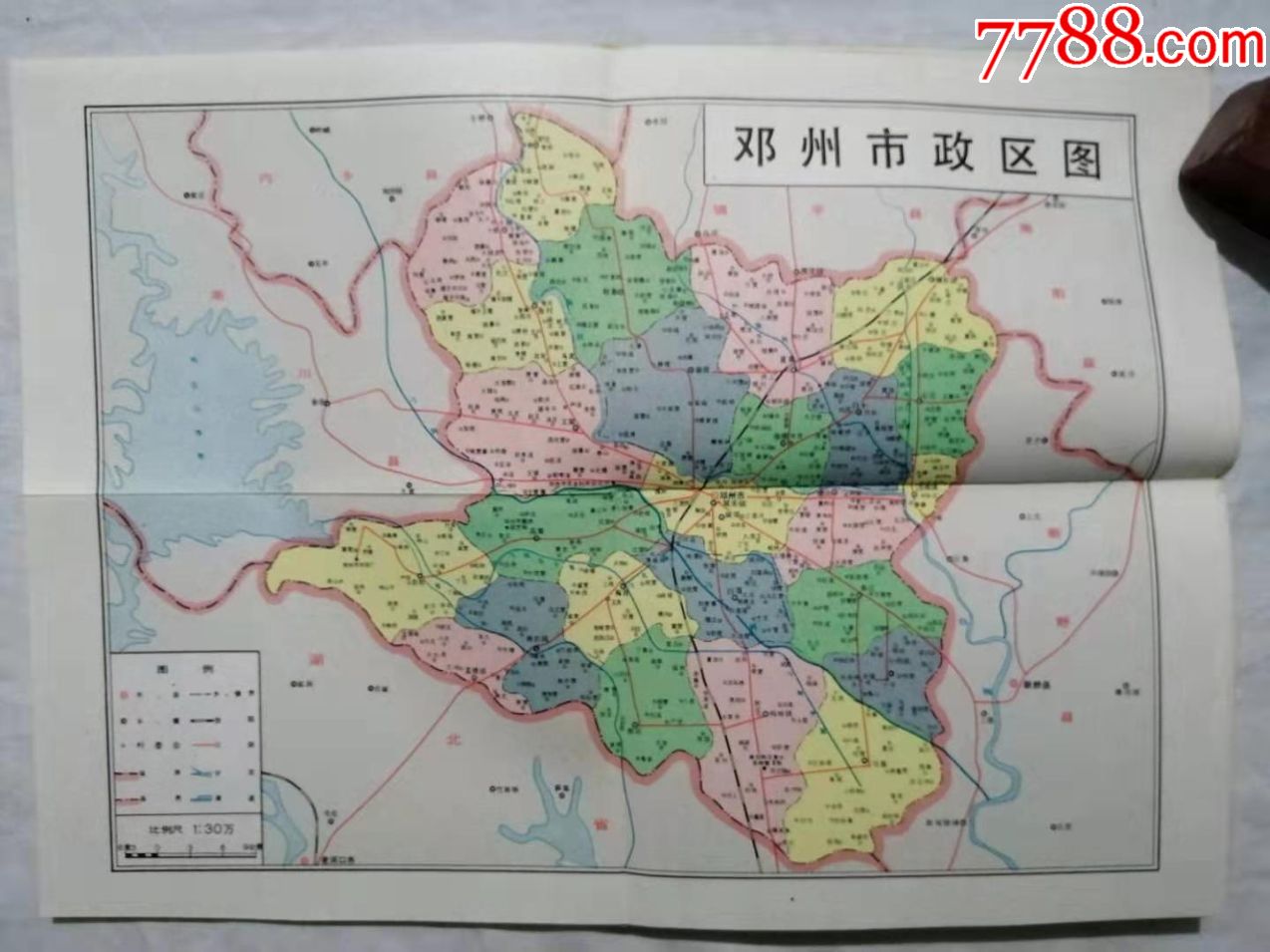 河南南阳邓州市地图图片