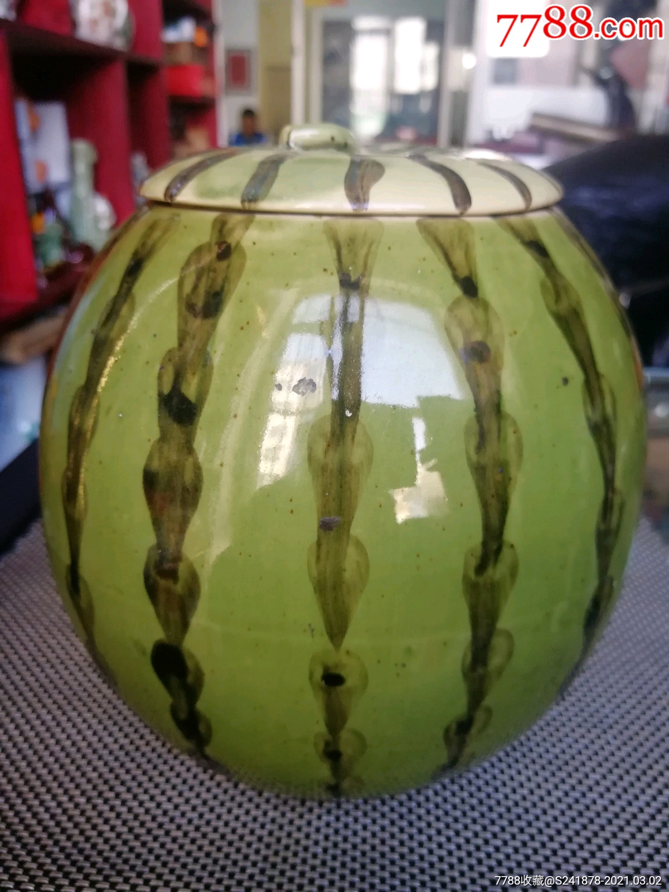 70年代缸窑西瓜罐