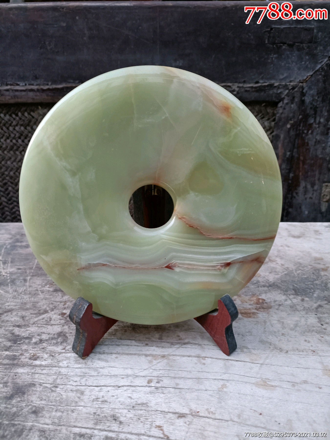 平安扣_阿富汗玉_种类图片_收藏价格_7788茶具