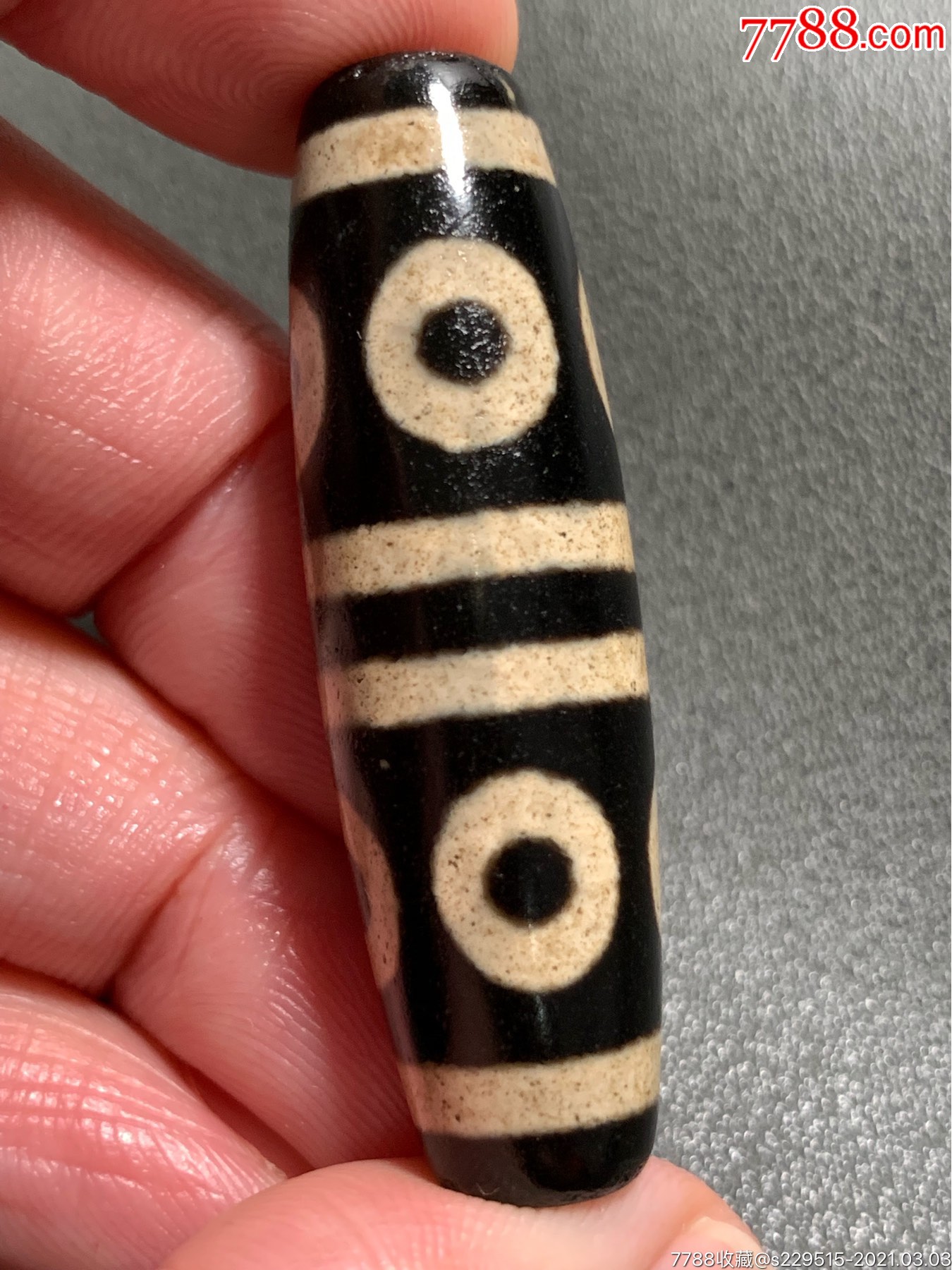 藏传八眼天珠47.2*14毫米