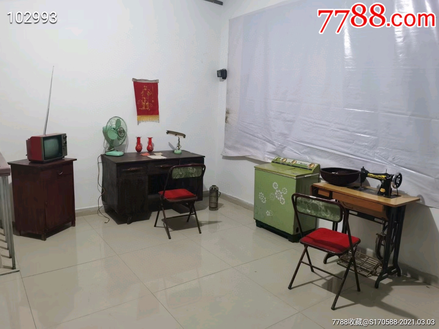 70年代小康家庭生活房间布置一套!!!通走不拆!!!整体布局!!!-其他生活