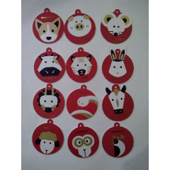 星巴克，2019年，十二生肖12全(se78690058)_7788收藏__收藏热线