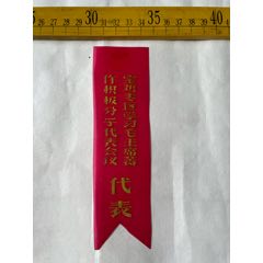 学习毛主席著作积极分子代表大会代表证(se78691654)_7788收藏__收藏热线