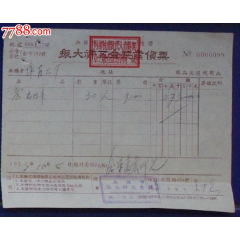 振大祥五金号[53年](se78692031)_7788收藏__收藏热线