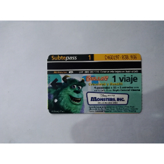 阿根廷地铁卡，迪士尼(se78693578)_7788收藏__收藏热线