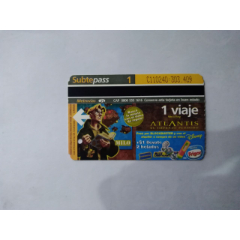 阿根廷地铁卡，迪士尼(se78693611)_7788收藏__收藏热线