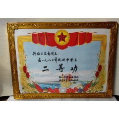 抗洪立功证书(se78696590)_7788收藏__收藏热线