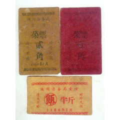 池州港务局食堂饭菜票3枚(se78696884)_7788收藏__收藏热线