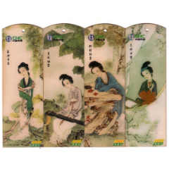 河南-焦作-网通-春夏秋冬（书签卡）-4全(se78698241)_7788收藏__收藏热线