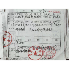 迁移证(宁阳县公安局)(se78698315)_7788收藏__收藏热线