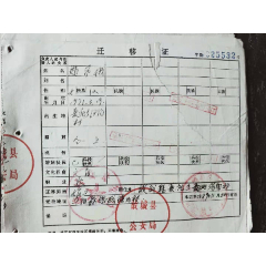 迁移证(故城县公安局)(se78698644)_7788收藏__收藏热线