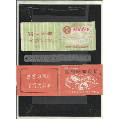 河南存折一对。请看钢板尺品相你自定(se78699306)_7788收藏__收藏热线