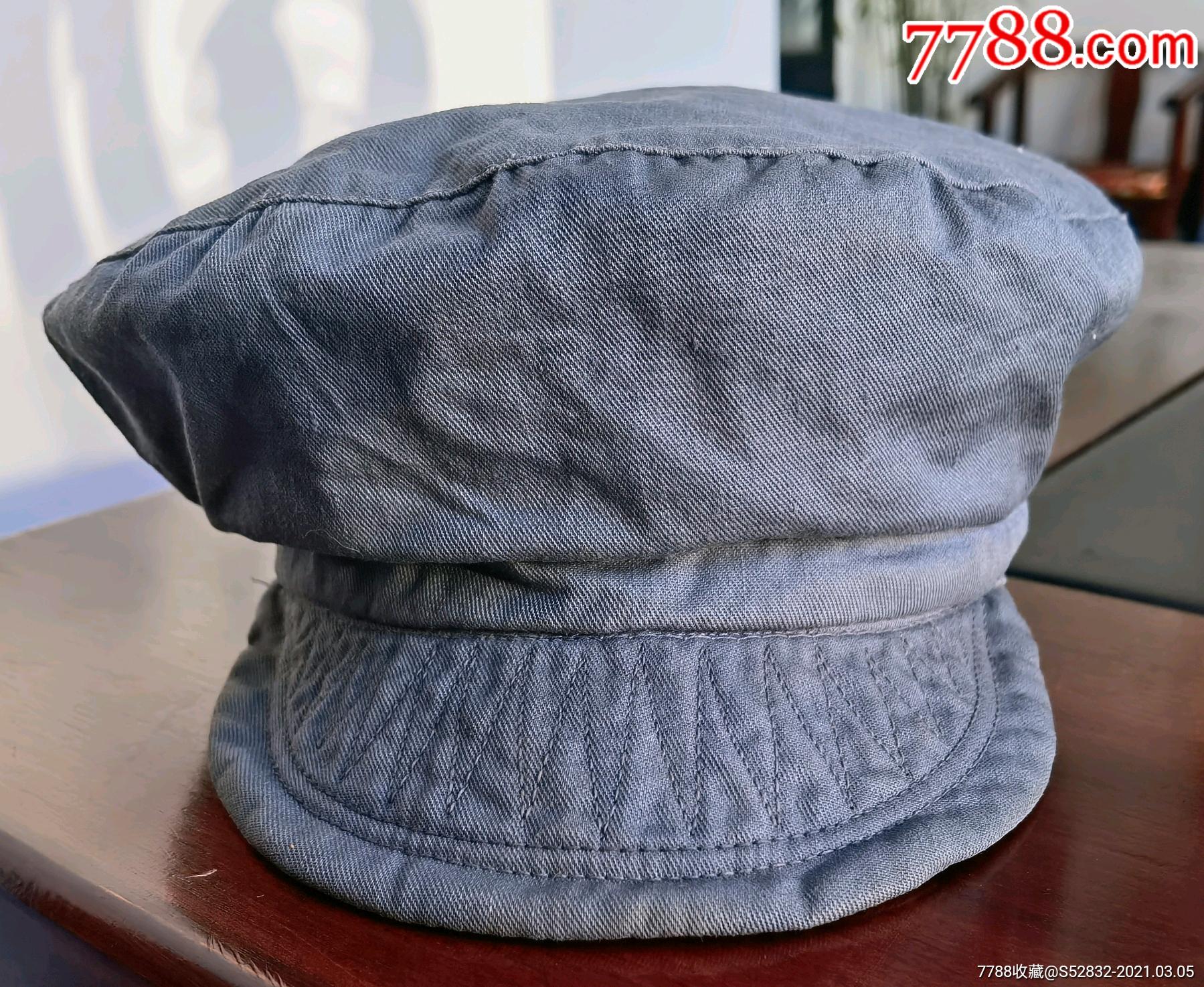 65式海灰棉布解放帽