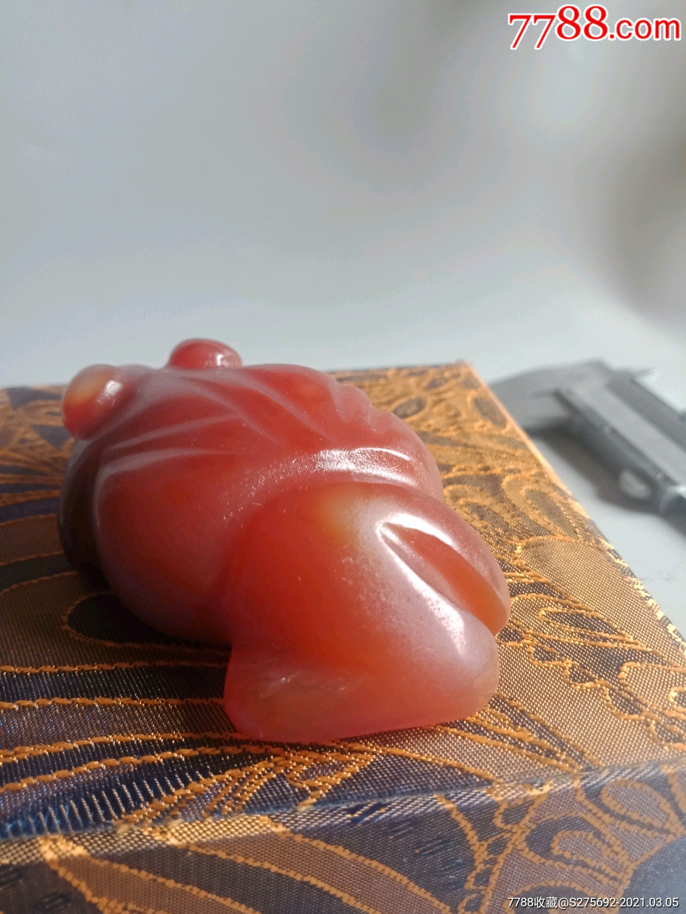 老玛瑙金蟾