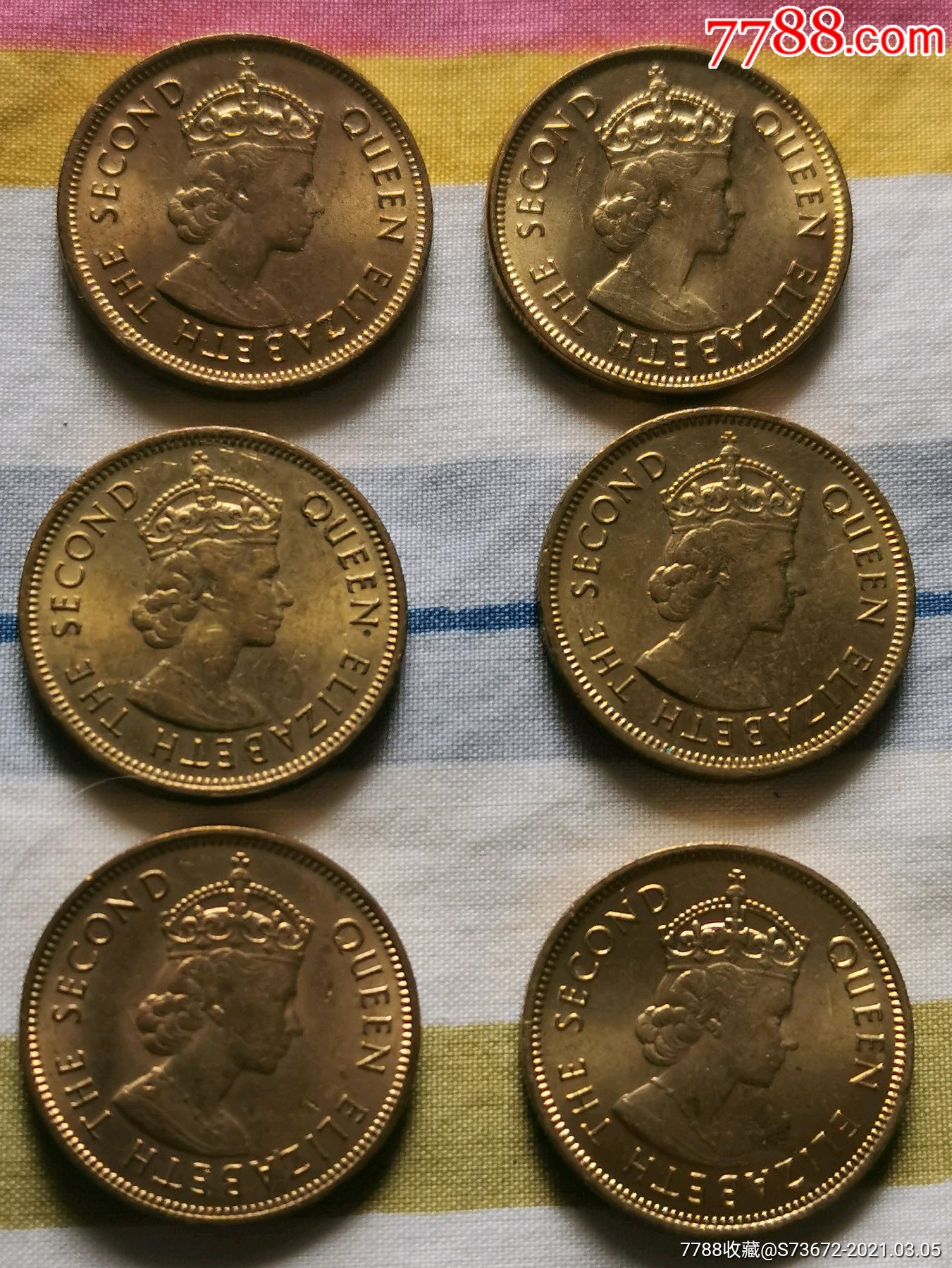 英国女王铜币大全图片