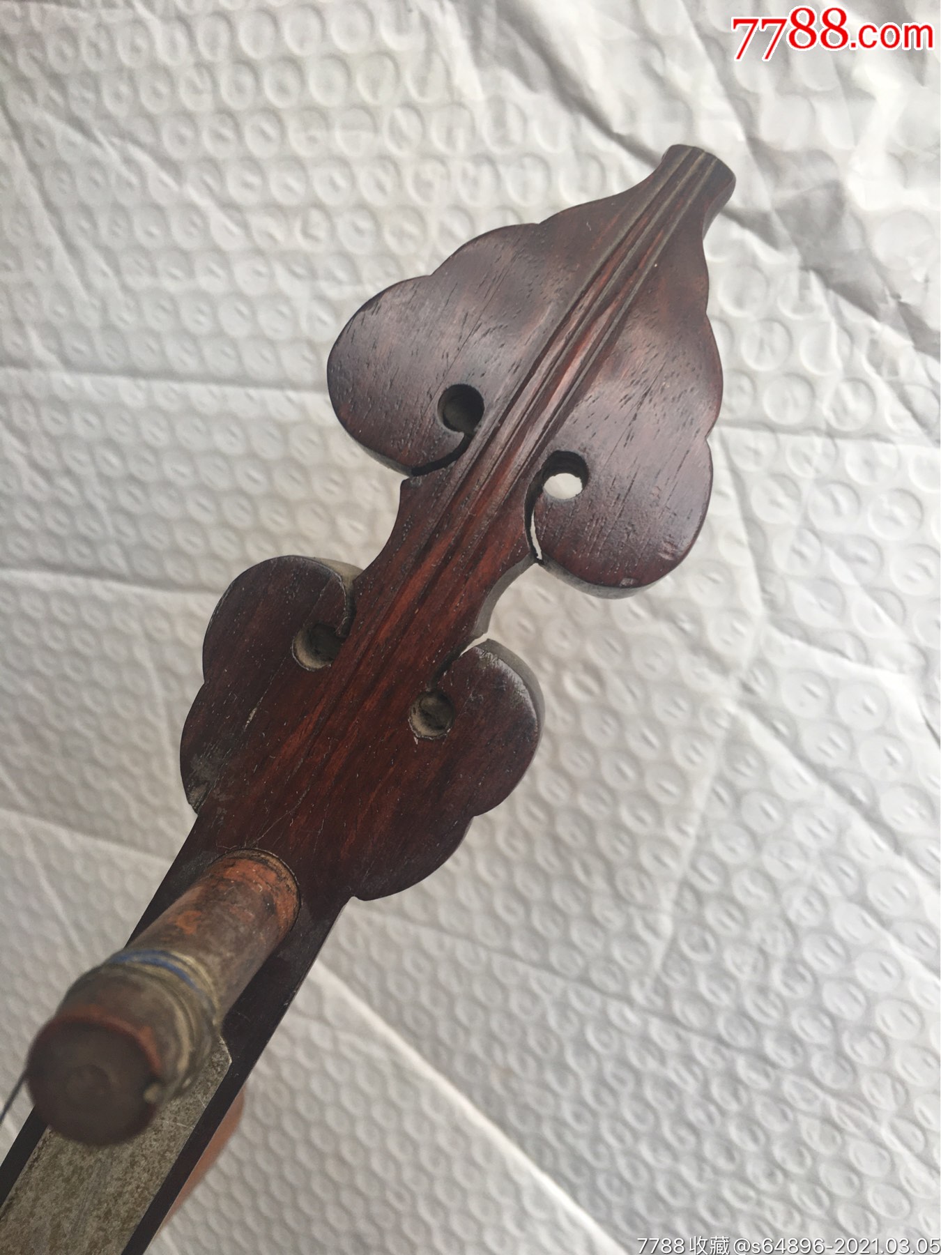清代海南黄花梨美工老二胡_二胡/胡琴_第1张_7788模型收藏