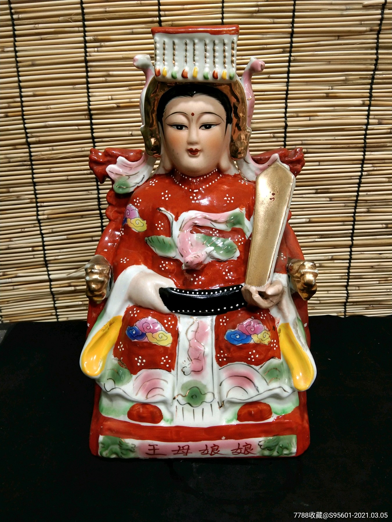 佛像瓷像王母娘娘