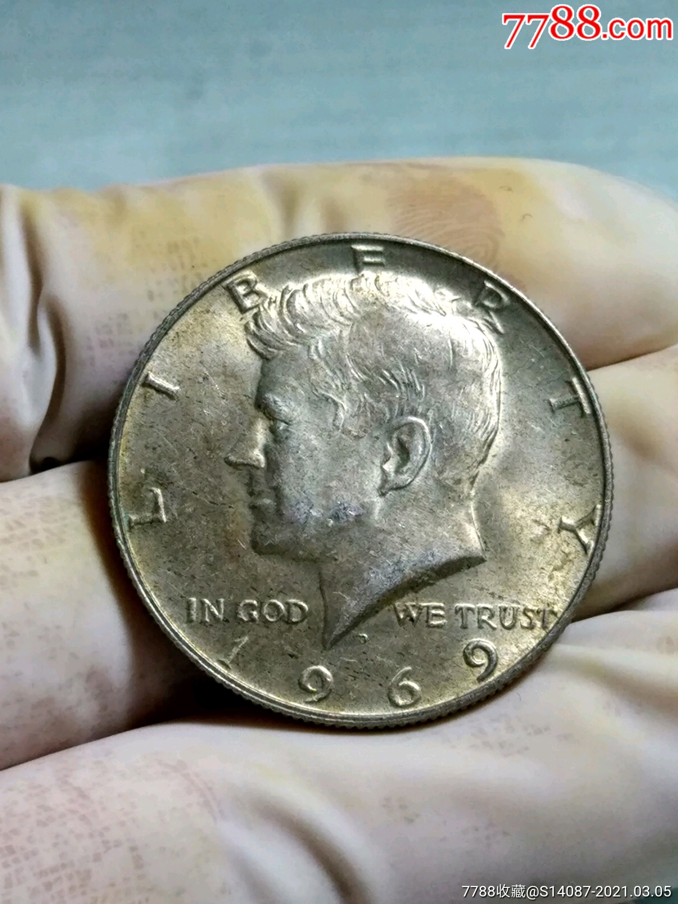 外币～1969年50美分银币