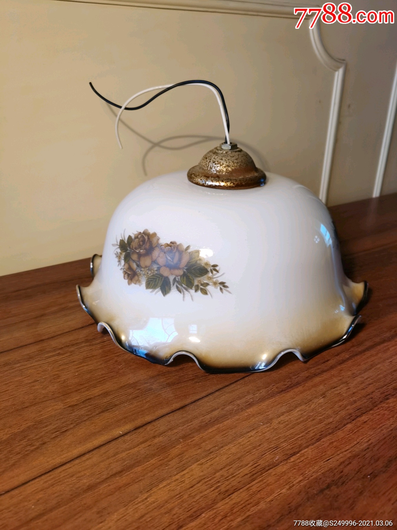 复古怀旧老玻璃灯罩