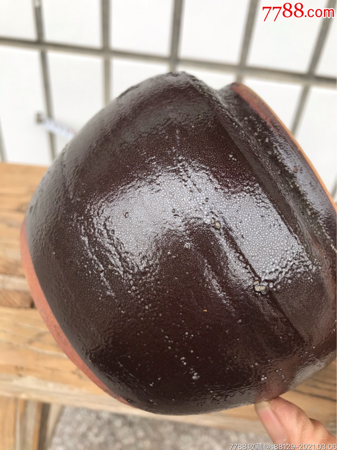 黒瓷油滴爆釉罐_黑瓷/天目瓷_第5张_7788瓷器