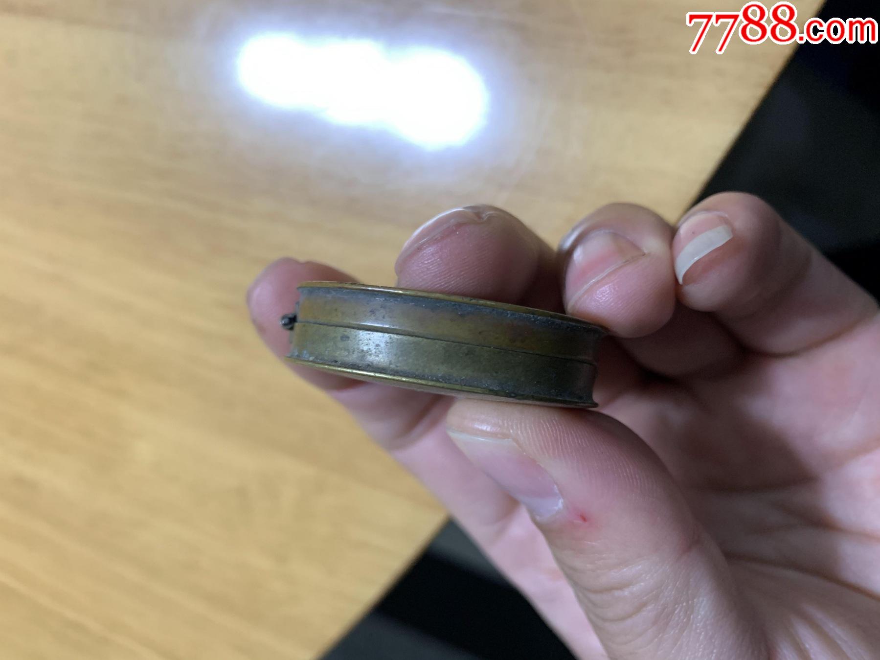 民国铜【胭脂盒】