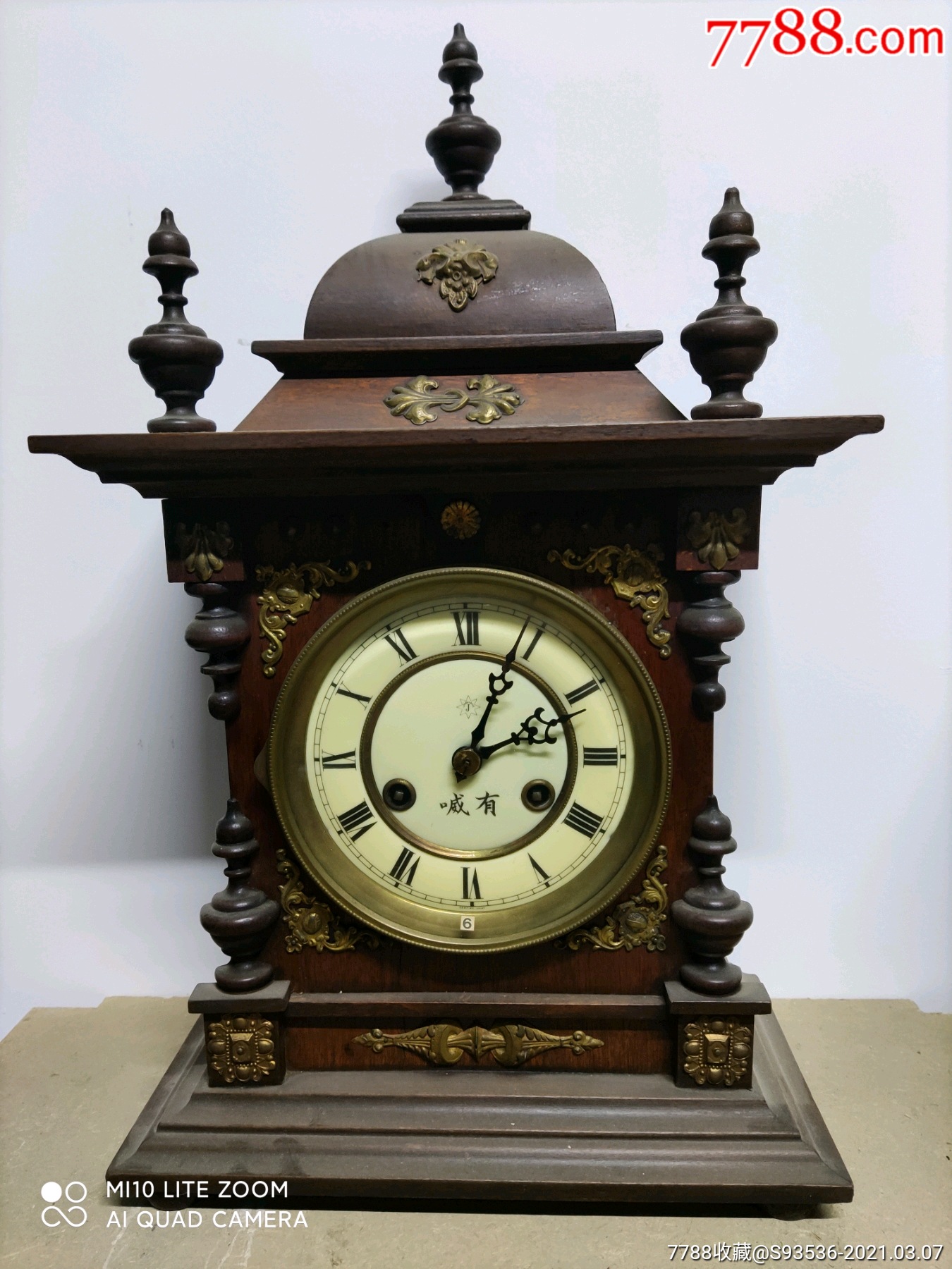 德国三塔钟_座钟/落地钟_第6张_7788纸艺