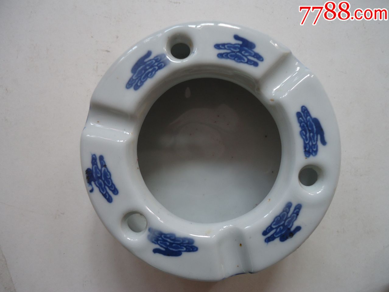 景德镇青花烟灰缸