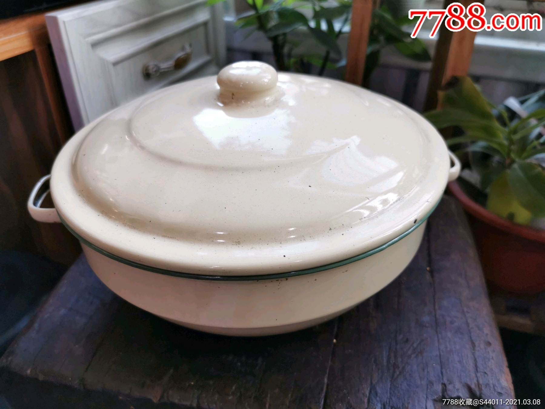 80年代搪瓷盆