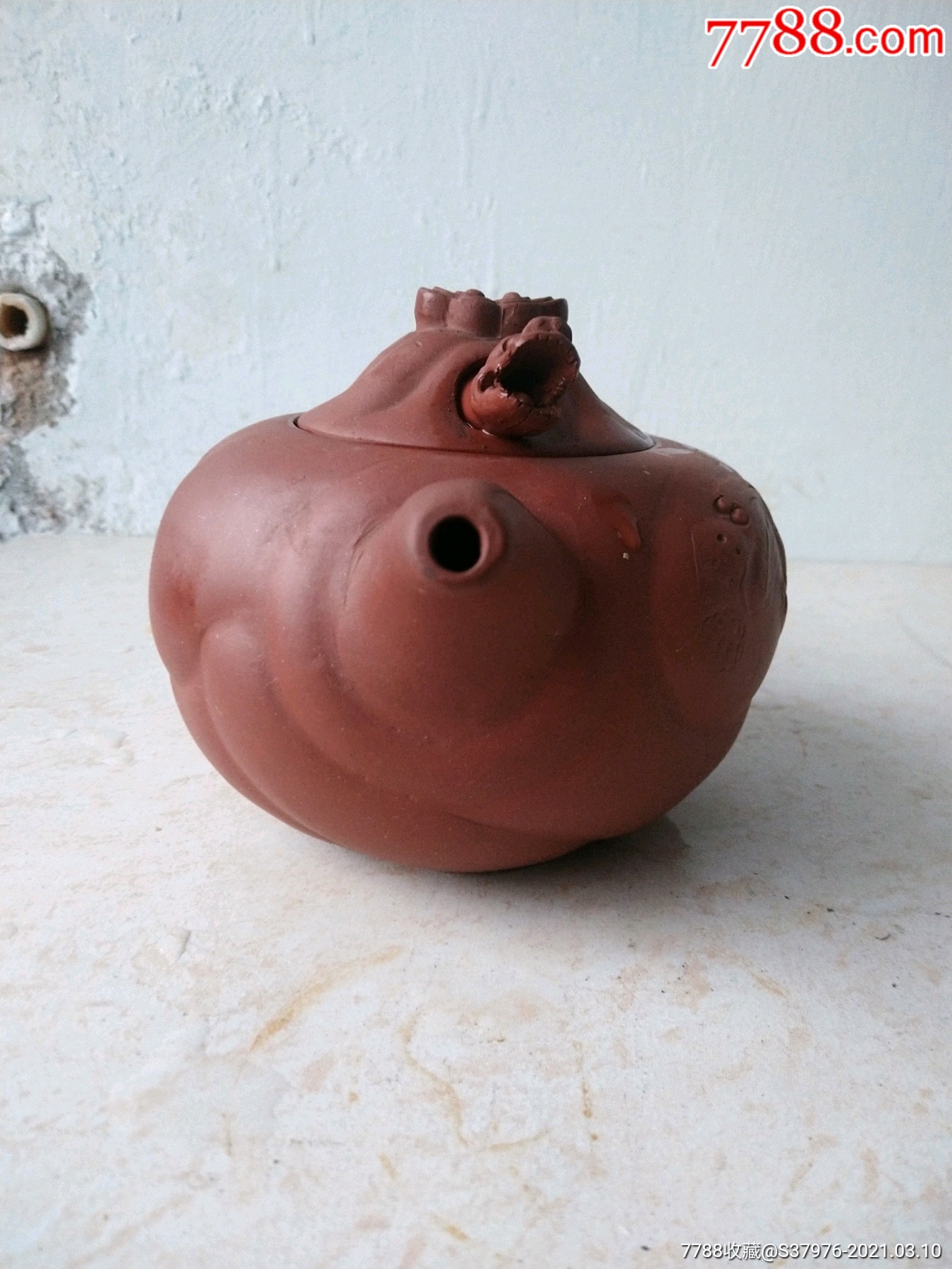 小鱼化龙紫砂壶