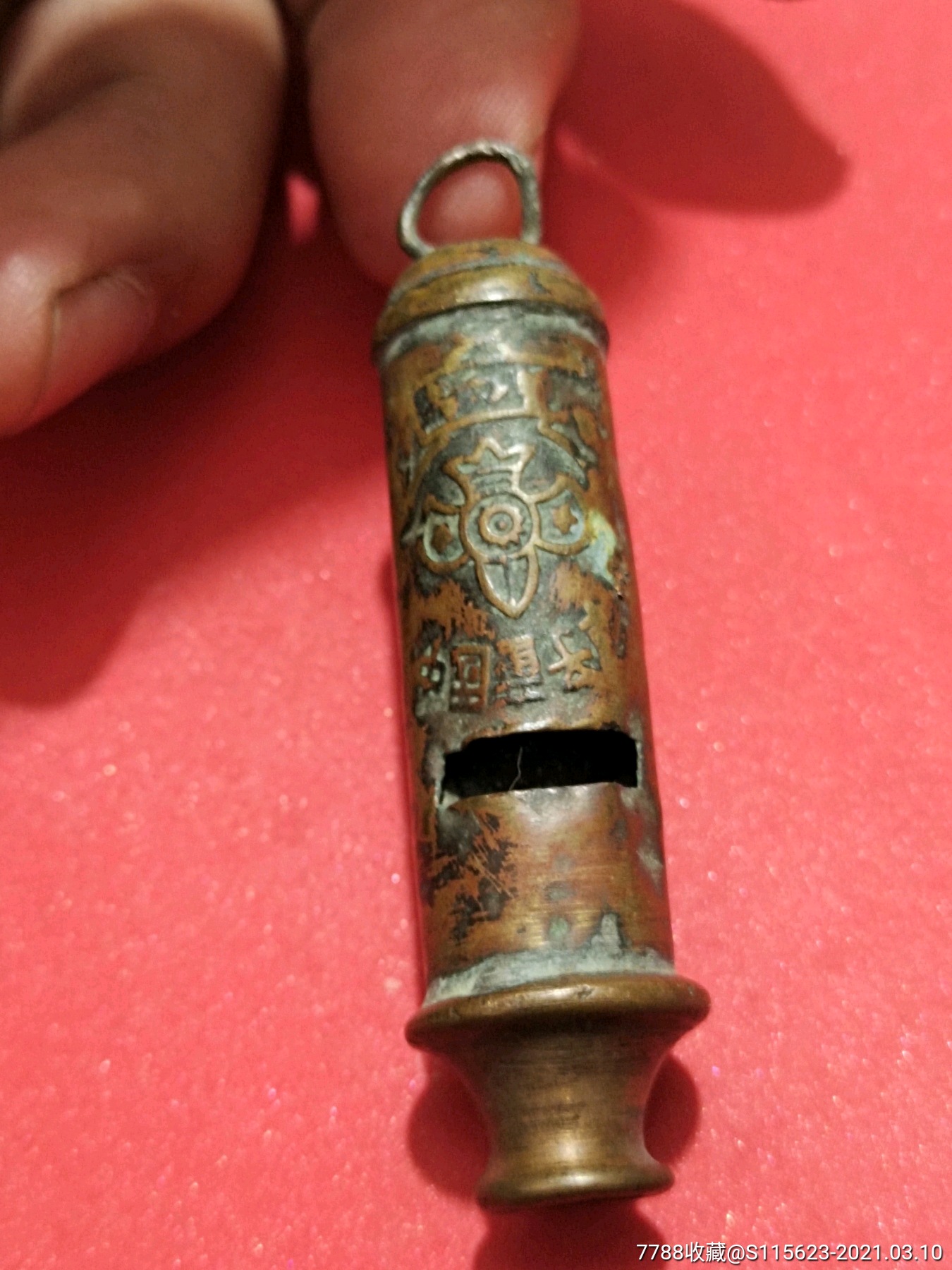 民国童子军口哨可以正常使用吹响富有浓厚的沧桑感