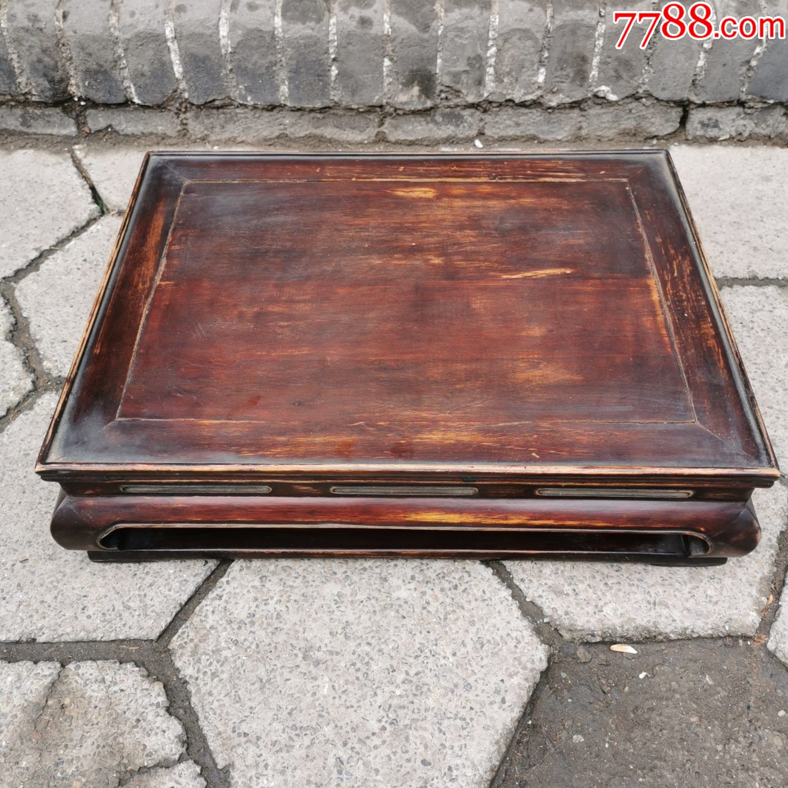 清代核桃木炕桌_木桌/几/案_第2张_7788旧家具收藏