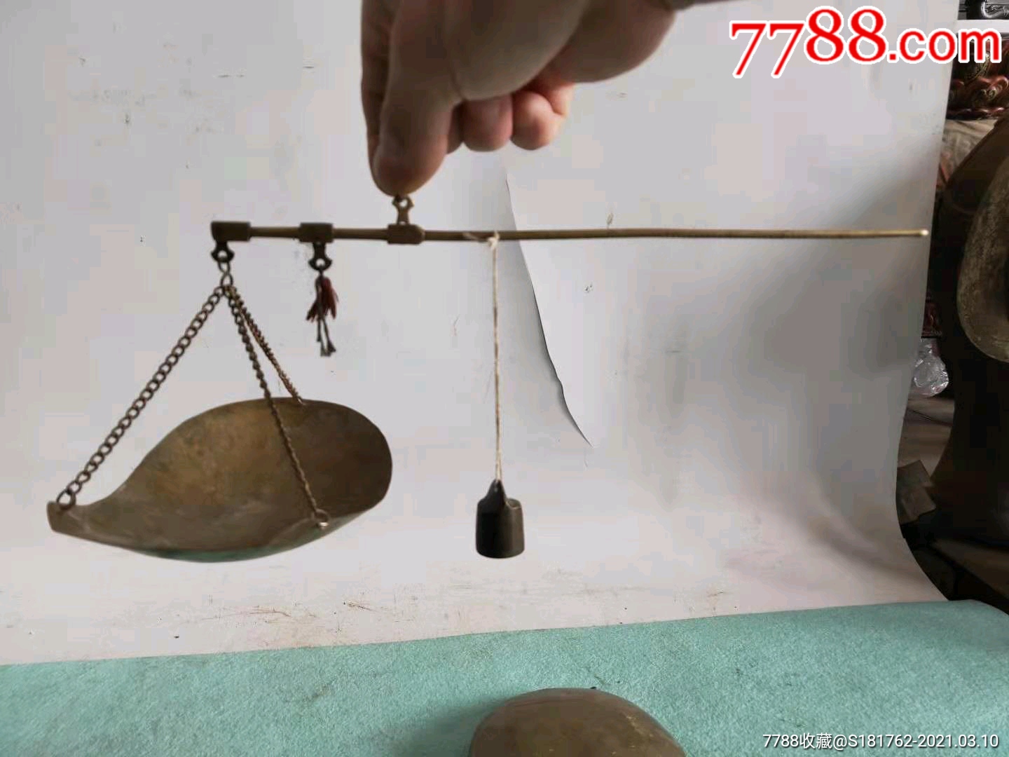 老中医小铜称_杆秤_第4张_7788旧家具收藏