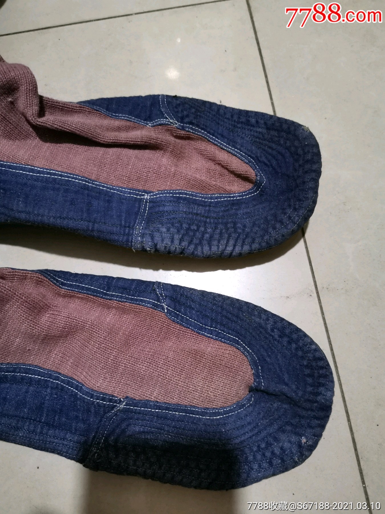 民国稀少的纯手工长筒袜子