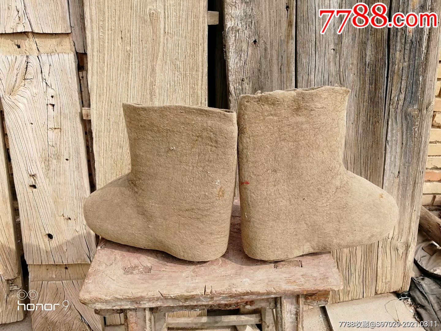 老毡疙瘩一双鞋