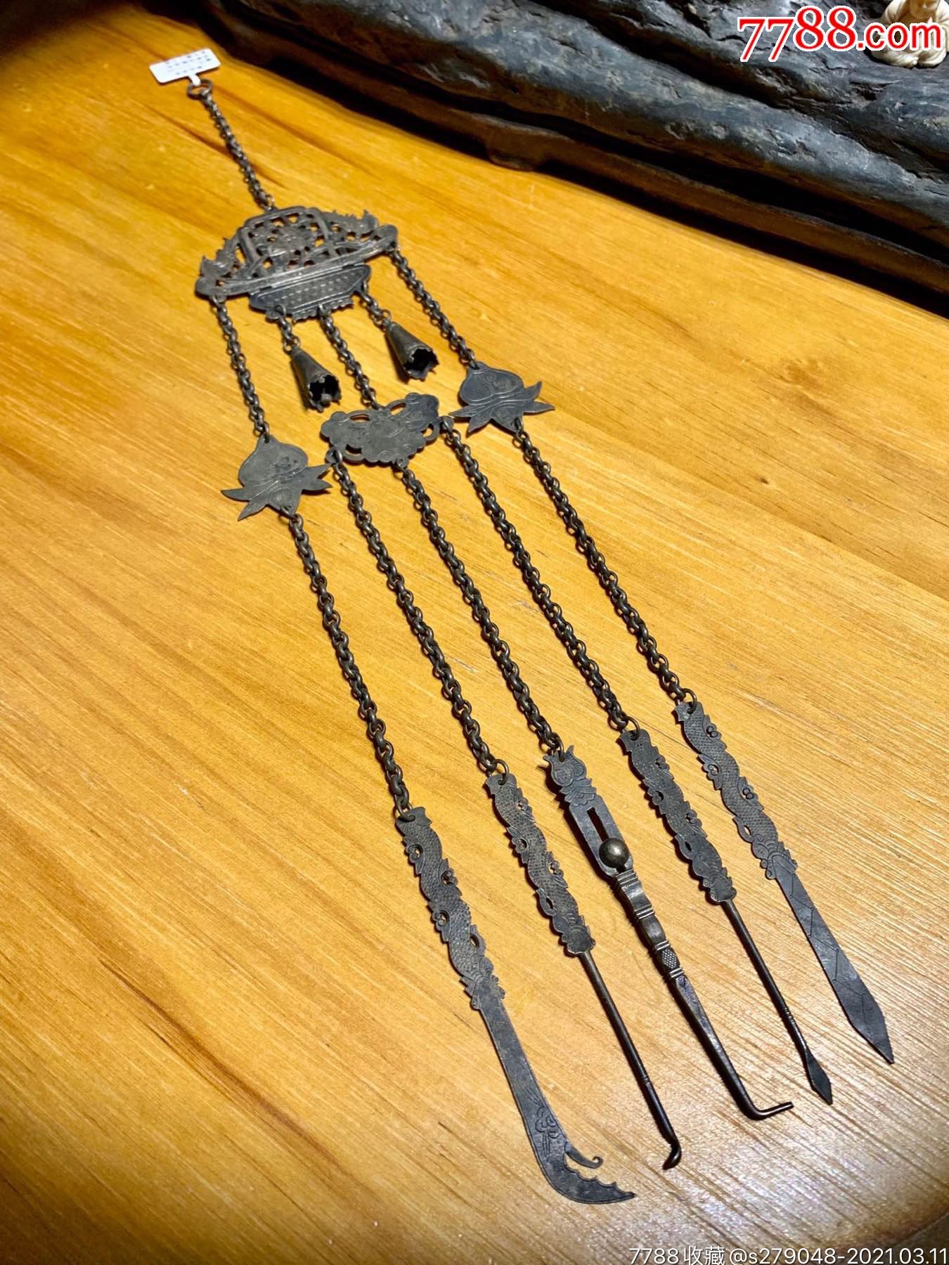 纯银大挂件压襟