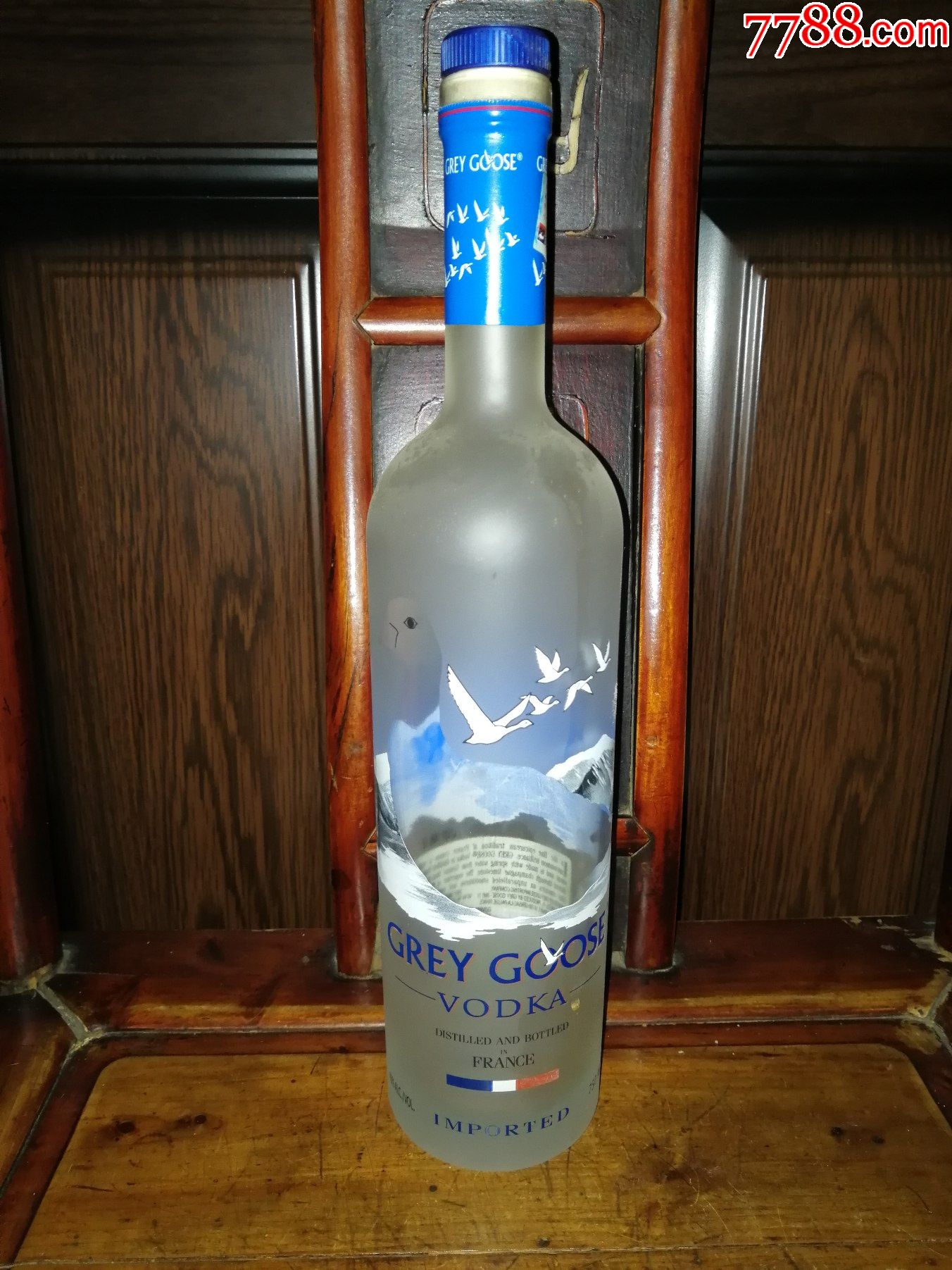 洋酒瓶必备灰雁伏特加磨砂瓶正品行货版