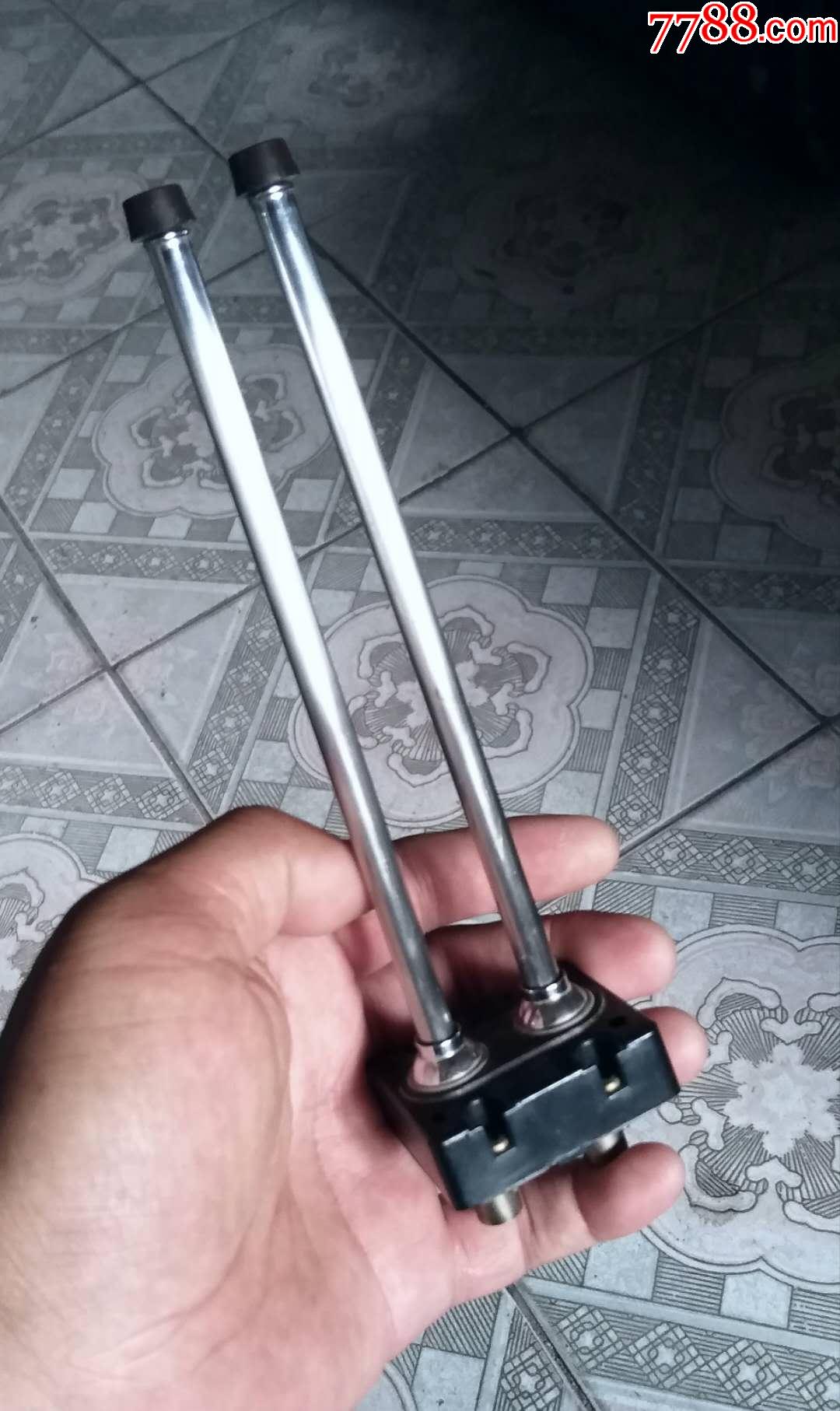 进口老木壳电视伸缩天线