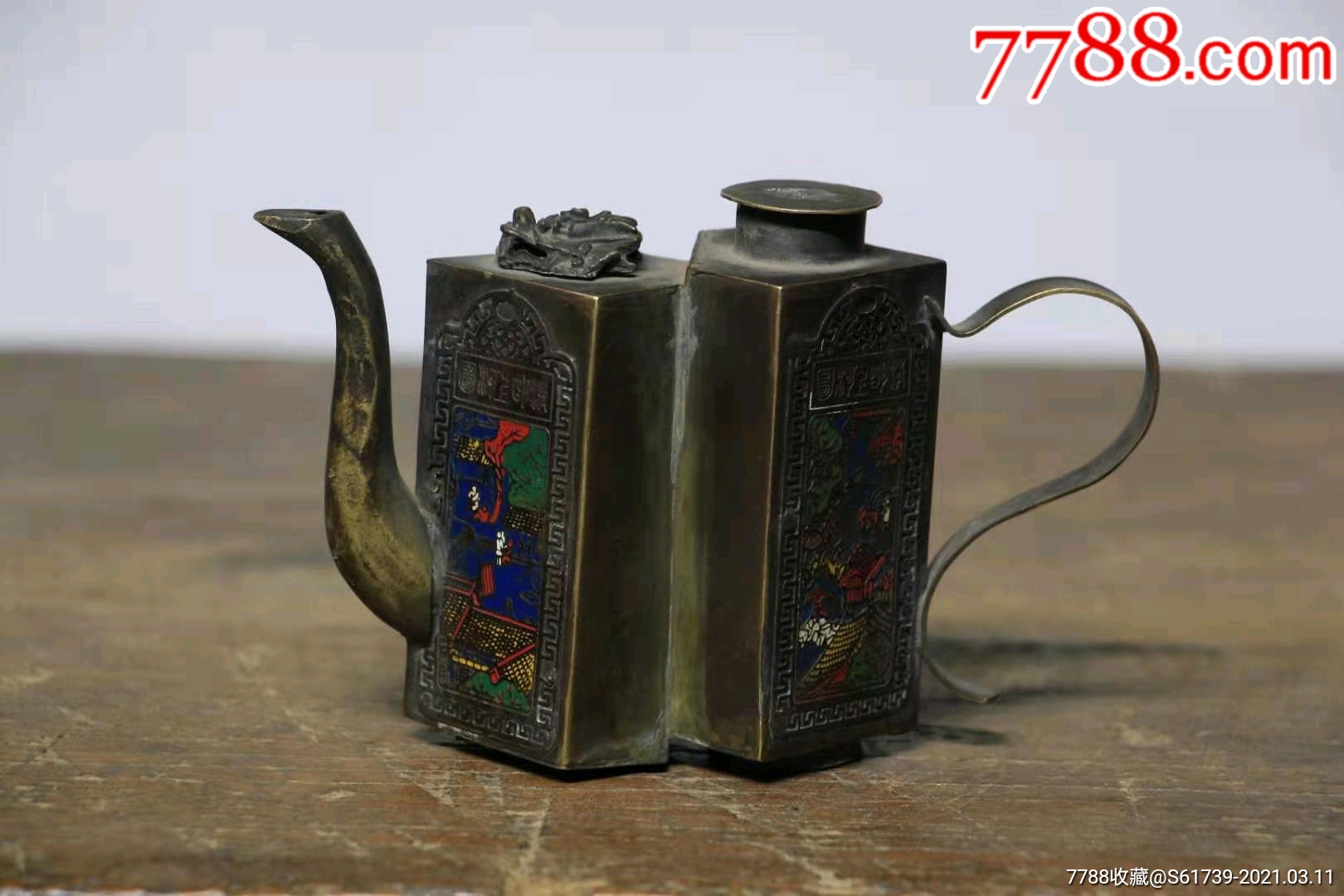 近古代铜酒壶价格图片图片