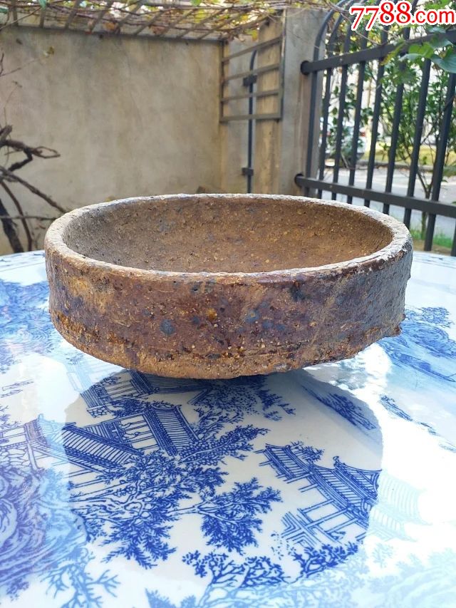 宋代瓷器超级大花盆老匣钵瓷砖匣钵日用匣钵盆景匣钵装饰匣钵花盆积釉