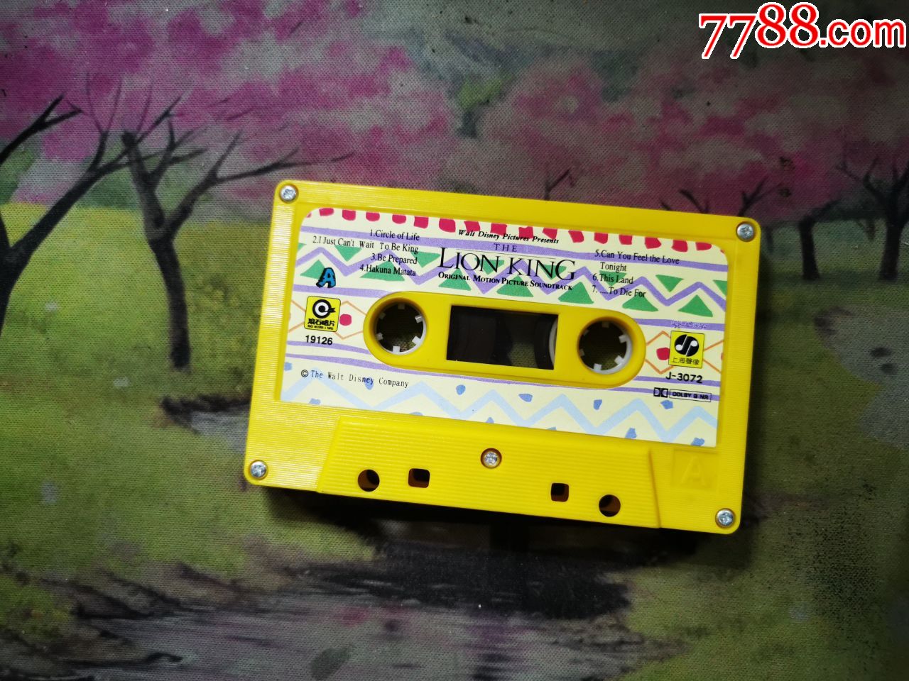 【迪士尼】【狮子王】【电影原声带】【磁带】_磁带/卡带_收藏价格_交