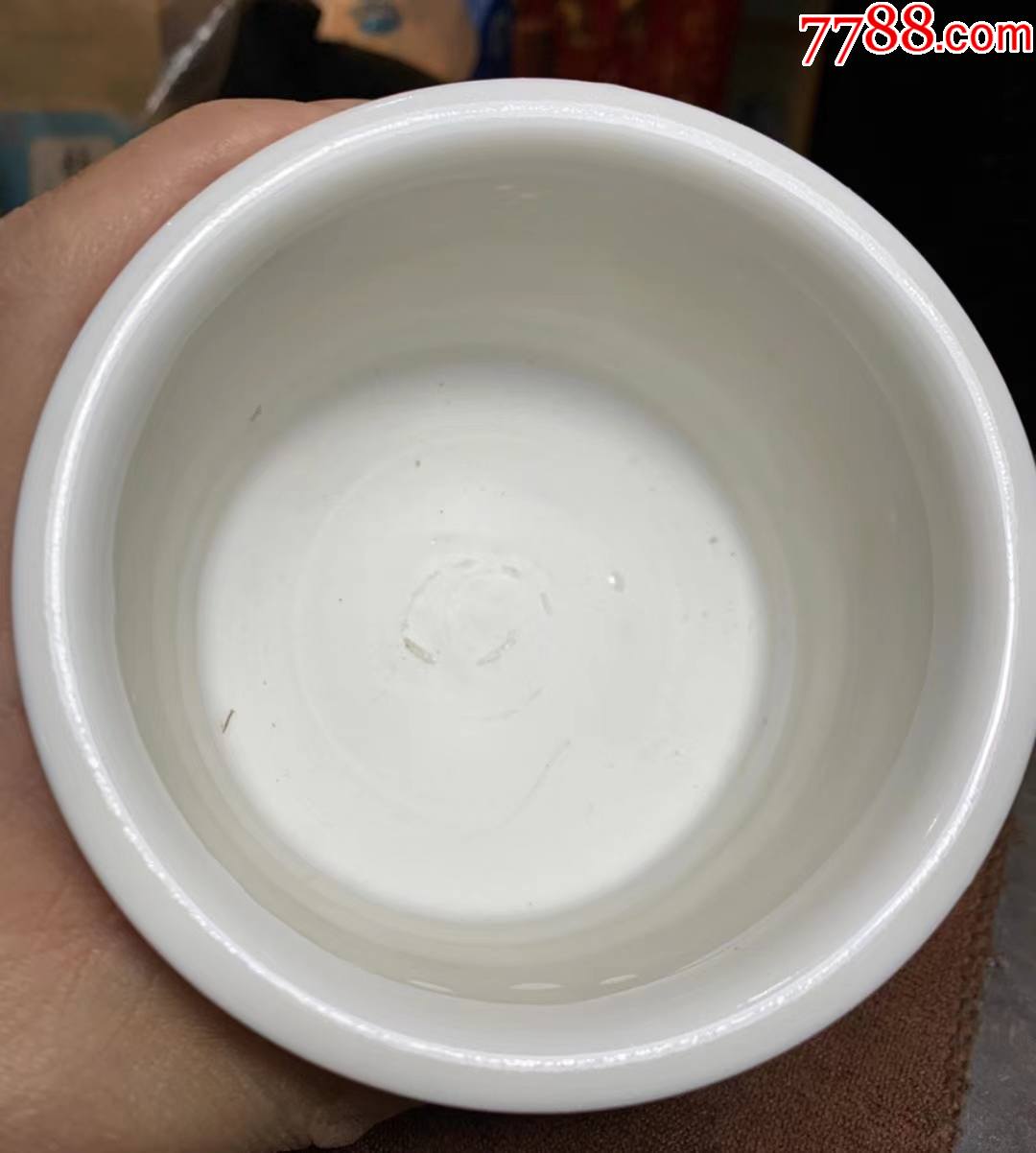 老德化白瓷三足炉