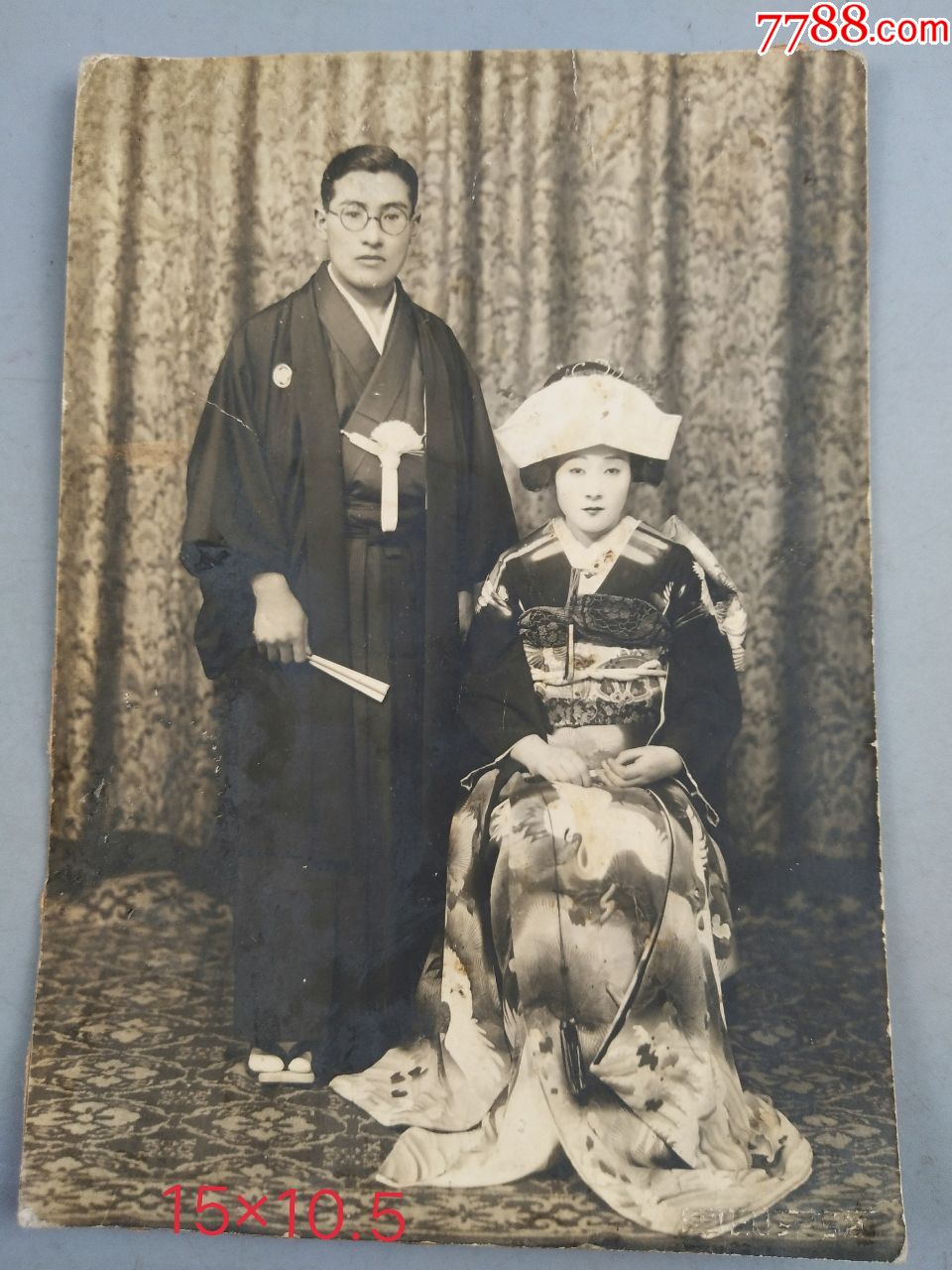民国时期日本人结婚照