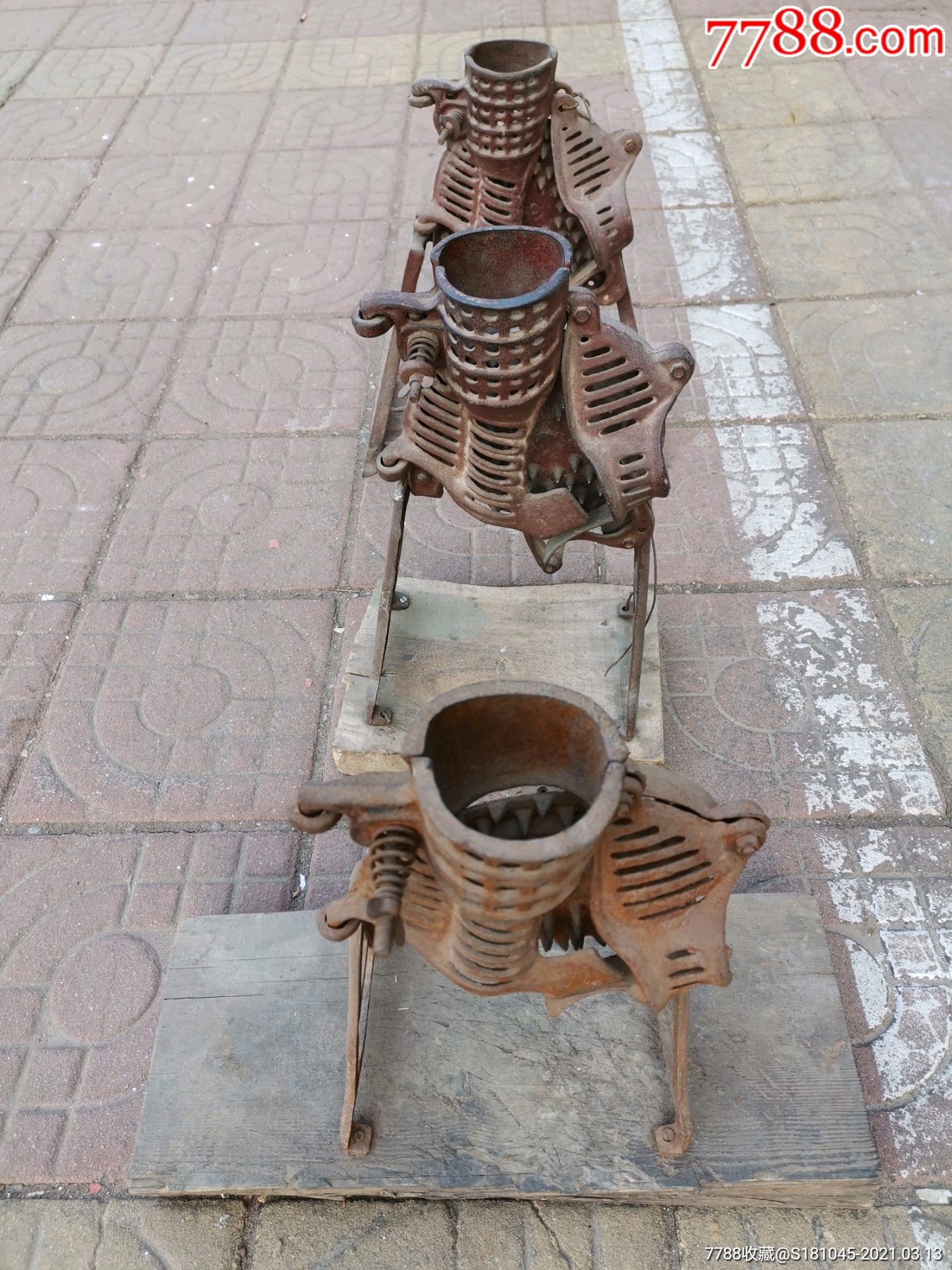 大华牌 临沂牌农用玉米脱粒机三台