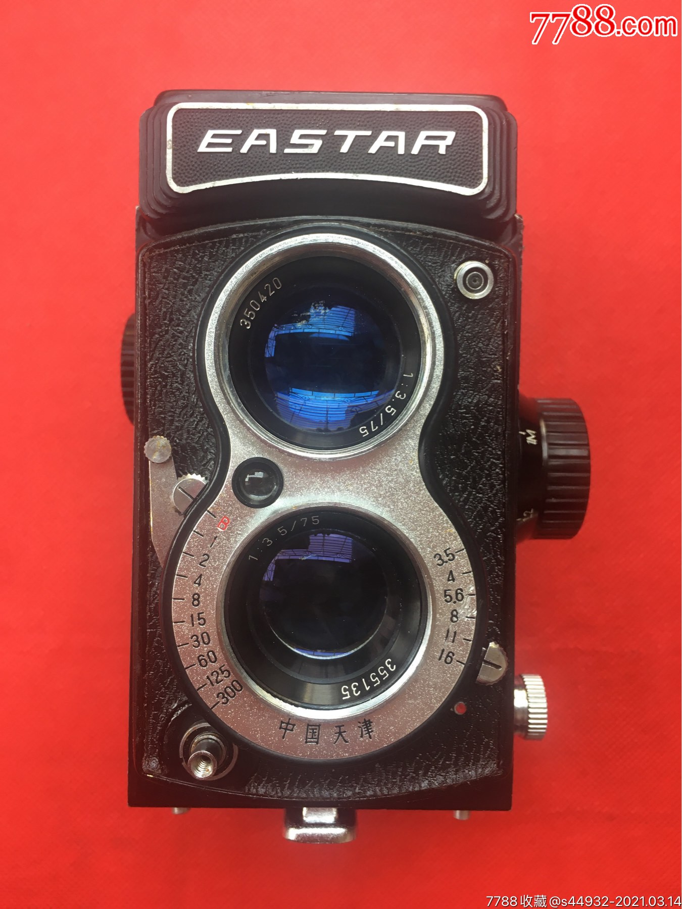 东方120带测光功能双反相机