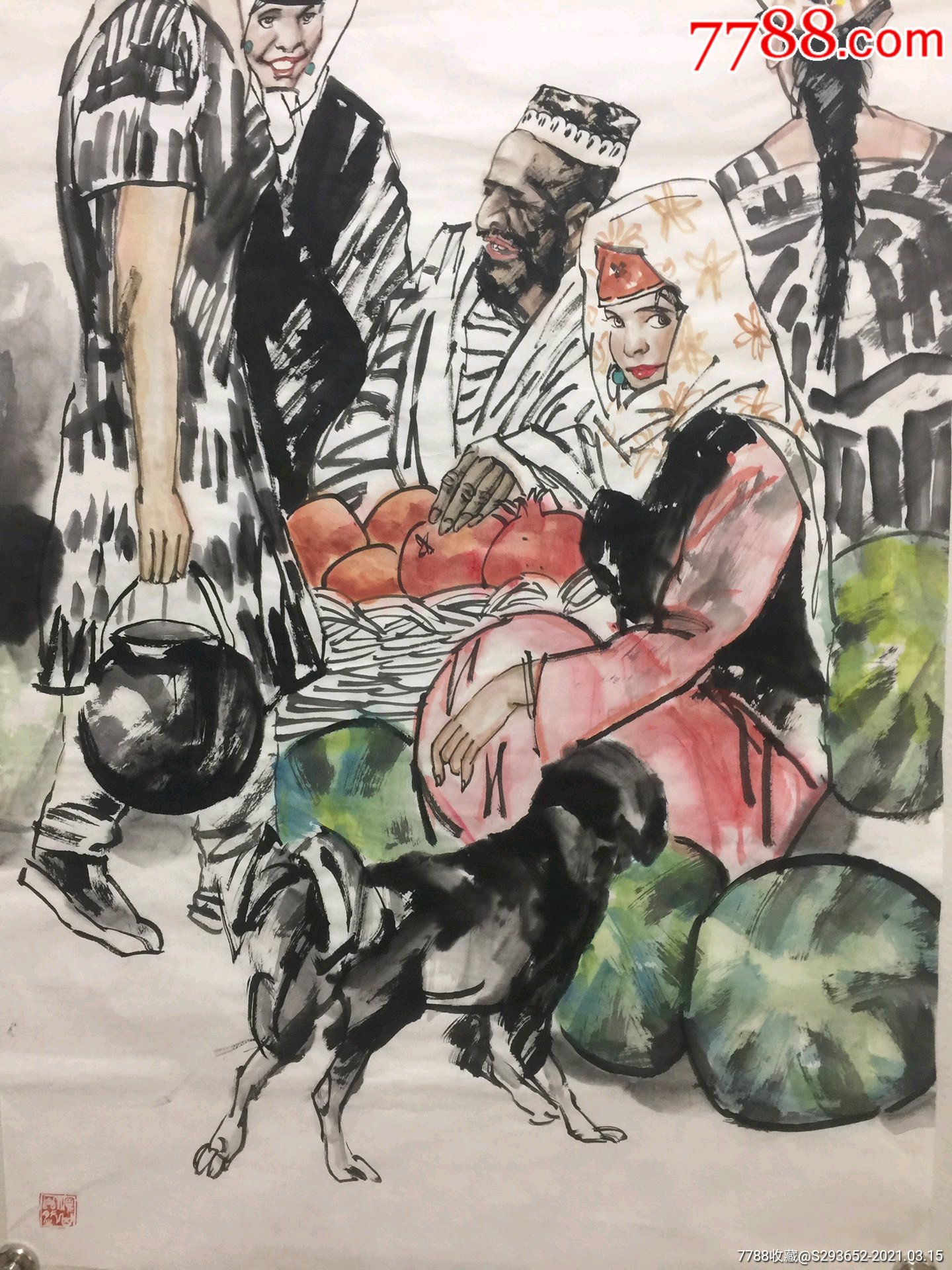 李宝峰作品画心尺寸136*66_第3张_7788书画网