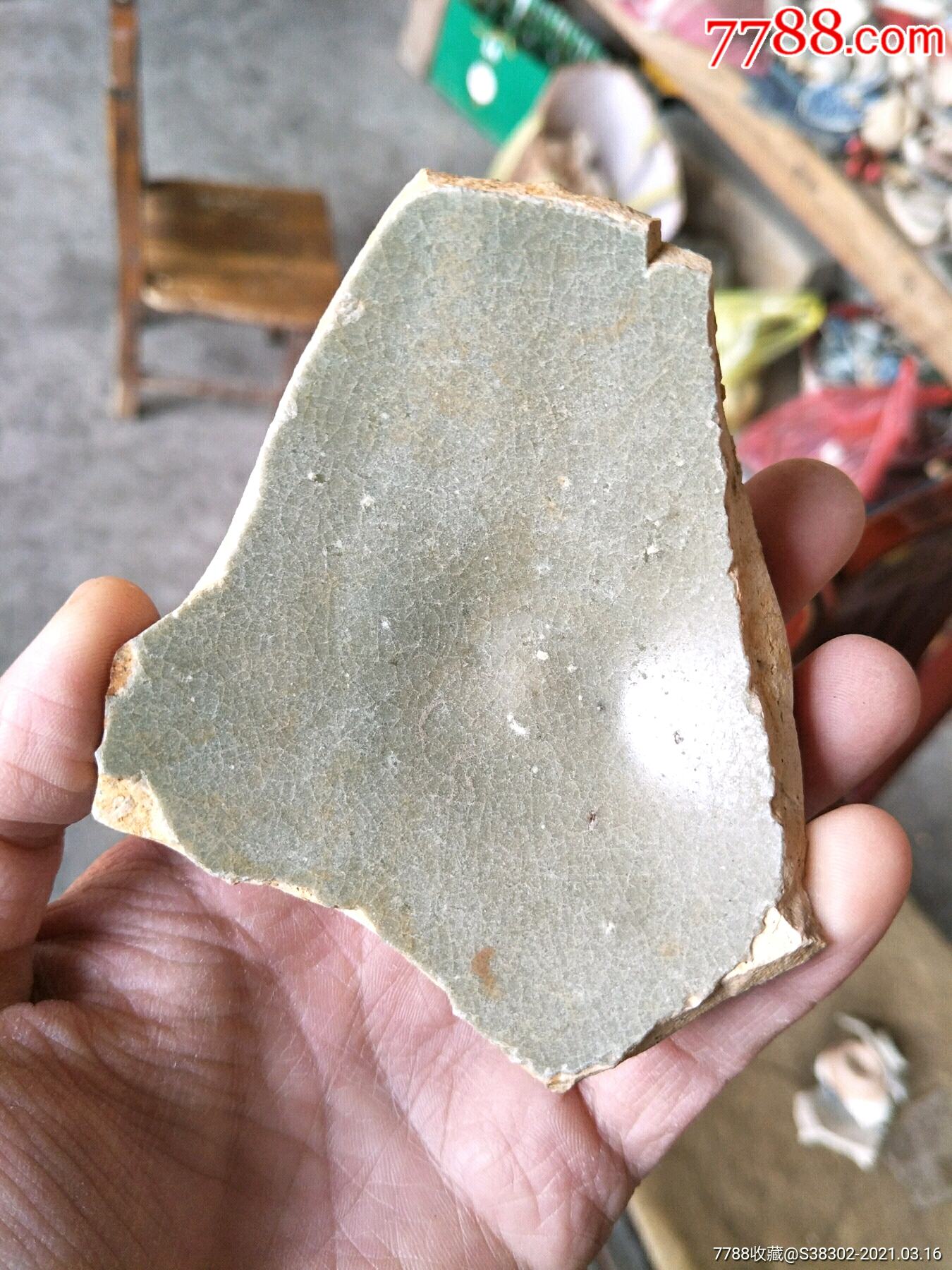 京杭大运河出品宋元古瓷片残片临清运河古玩店万枚瓷片标本馆