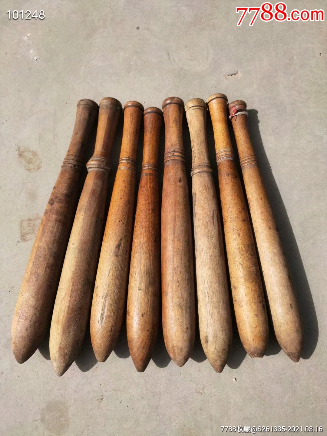 老洗衣棒槌可防身需要的结缘