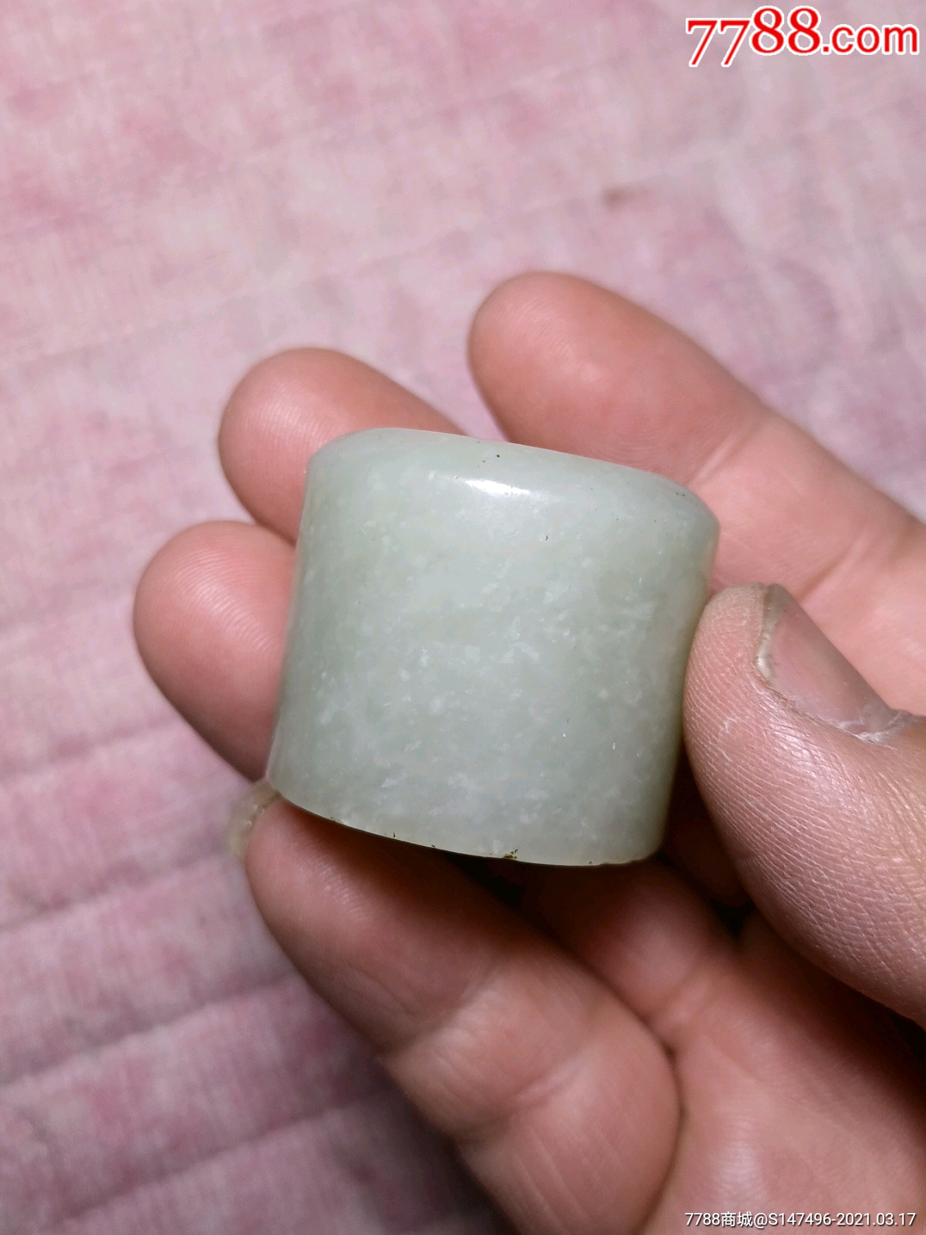 清代和田玉扳指